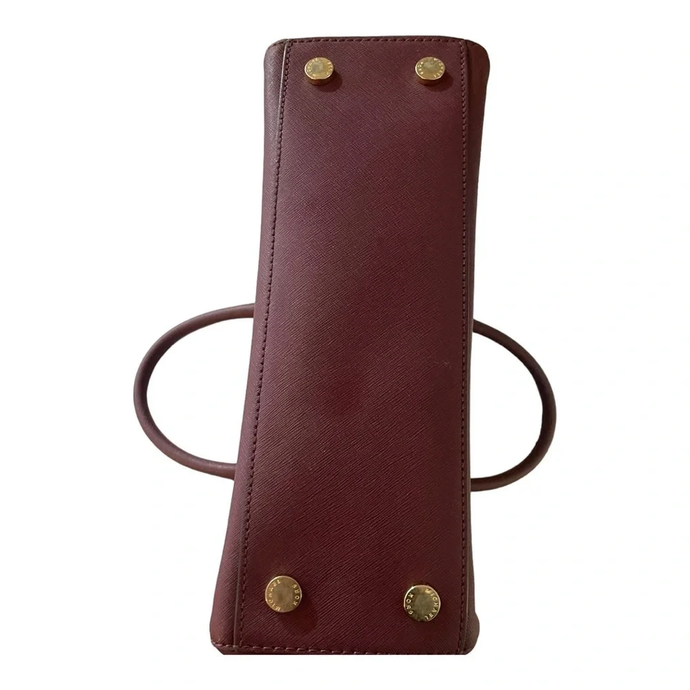 Michael Kors Two Way Merlot Convertible Handbag